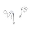 Climber Earring Saut  in silver