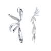 Pendientes Melrose  en plata