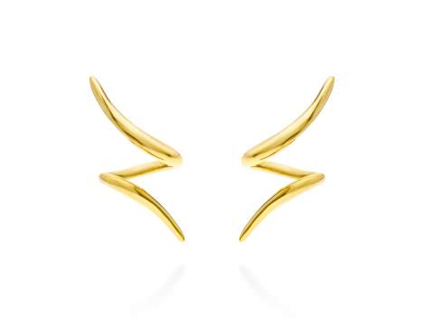 Earrings Arles mini  in golden silver