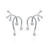 Climber Earring Mistral XL  in silver