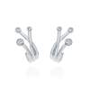 Earrings Mistral mini  in silver