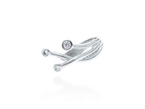 Earcuff Mistral  en plata