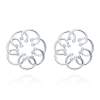 Pendientes Mistral XL  en plata