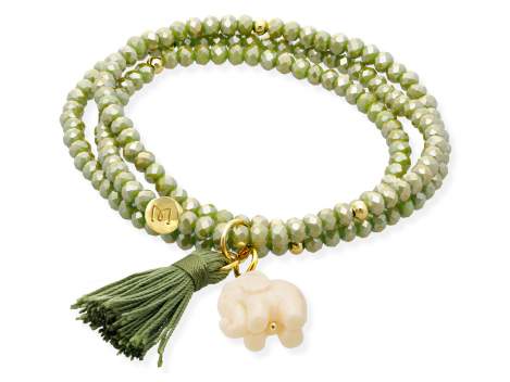 Bracelet ZEN AMAZONIA mit Elefant