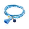 Bracelet ZEN AQUA mit Edelstein