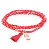 Bracelet ZEN CORAL with Virgen Pilar