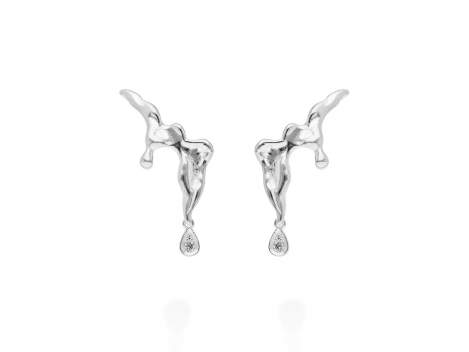 Climber Earring Vernissage mini  in silver