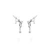 Climber Earring Vernissage mini  in silver