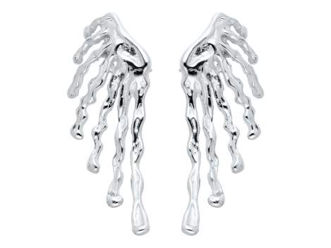 Earrings Vernissage maxi  in silver