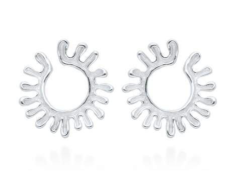 Pendientes Monet  en plata