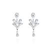 Earrings Vernissage piedras mini  in silver