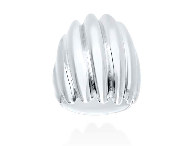 Ring Eclat maxi  in silber de Marina Garcia Joyas en plata Ring in Silber (925) rhodiniert.  