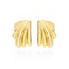 Earrings Eclat maxi  in golden silver