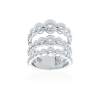 Ring Pompe  in silber