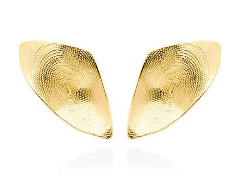 Earrings ST. TROPEZ  in golden silver