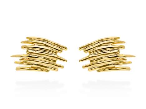 Earrings Line  in golden silver