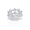 Ring Vertebral triple  in silver