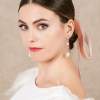 Earrings CARLOTA pearl in silver