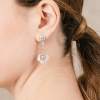 Earrings GALA  in silver