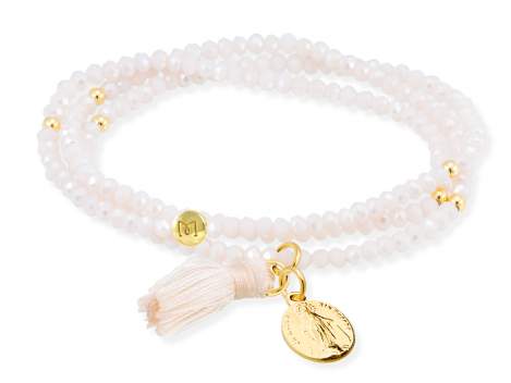 Bracelet ZEN NUDE mit Virgen Milagrosa