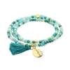 Bracelet ZEN MINT with Virgen Milagrosa