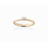 Anillo   en Oro 18Kt. y diamantes