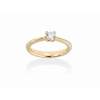 Anillo   en Oro 18Kt. y diamantes