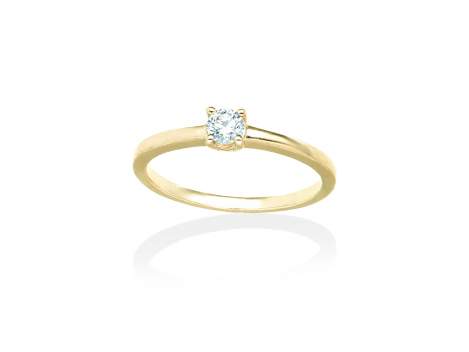 Ring   in 18kt yellow Gold and diamond