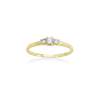 Anillo   en Oro 18Kt. y diamantes