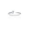 Ring   in 18kt white Gold and diamonds