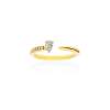 Ring   in 18kt Gelbgold und Diamanten