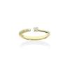 Anillo   en Oro amarillo 18Kt y diamantes