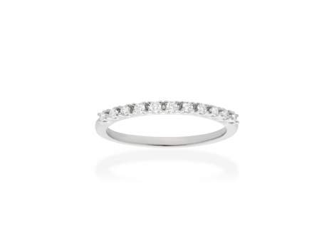 Ring   in 18kt white Gold and diamonds