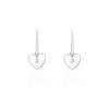 Earrings   in 18kt white Gold and diamonds