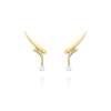 Earrings   in 18kt yellow Gold and diamonds