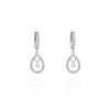 Earrings   in 18kt white Gold and diamonds