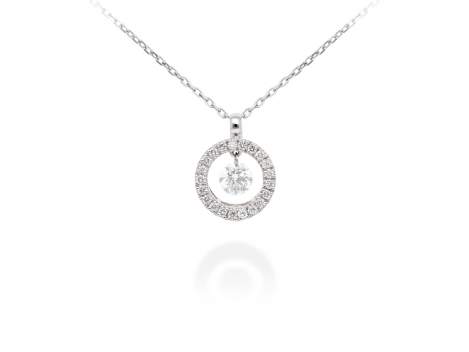 Necklace   in 18kt white Gold and diamonds