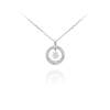 Necklace   in 18kt white Gold and diamonds