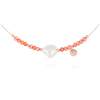 Gargantilla ZEN Coral en plata rosa