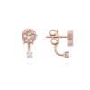 Pendientes en Oro 18Kt. y diamantes