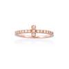 Ring in 18kt. Gold and diamonds