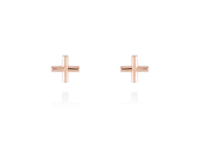 Pendientes en Oro 18Kt. de Marina Garcia Joyas en plata Pendientes de Oro rosa de ley (750/1000).