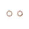 Earrings in 18kt. Gold and diamonds