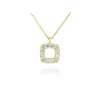 Necklace in 18kt. Gold and diamonds