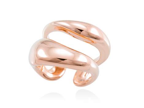 Ring HUMO  in rose silver