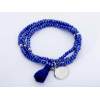 Bracelet ZEN Blue in silver