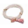 Bracelet ZEN Pink in rose silver