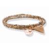 Bracelet ZEN Golden in rose silver