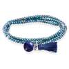 Bracelet ZEN Blue in silver