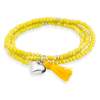 Bracelet ZEN Yellow in silver